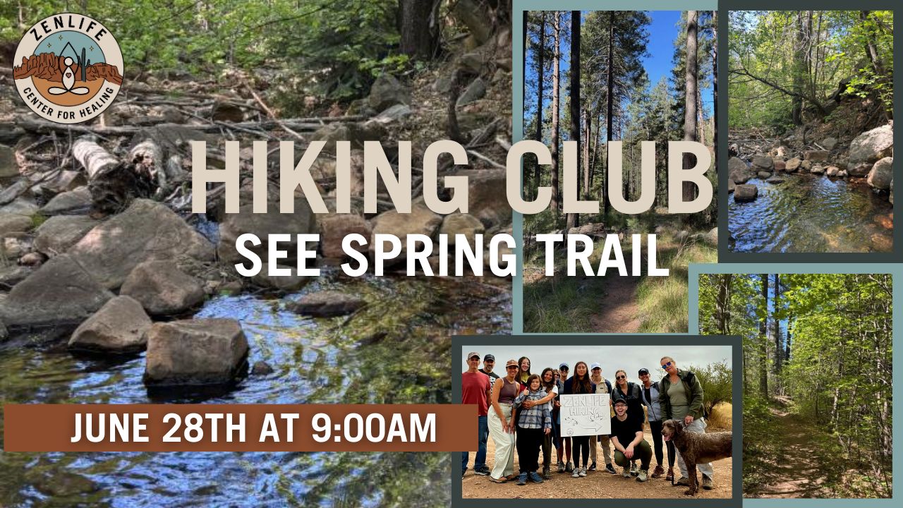 hiking club see spring trail arizona