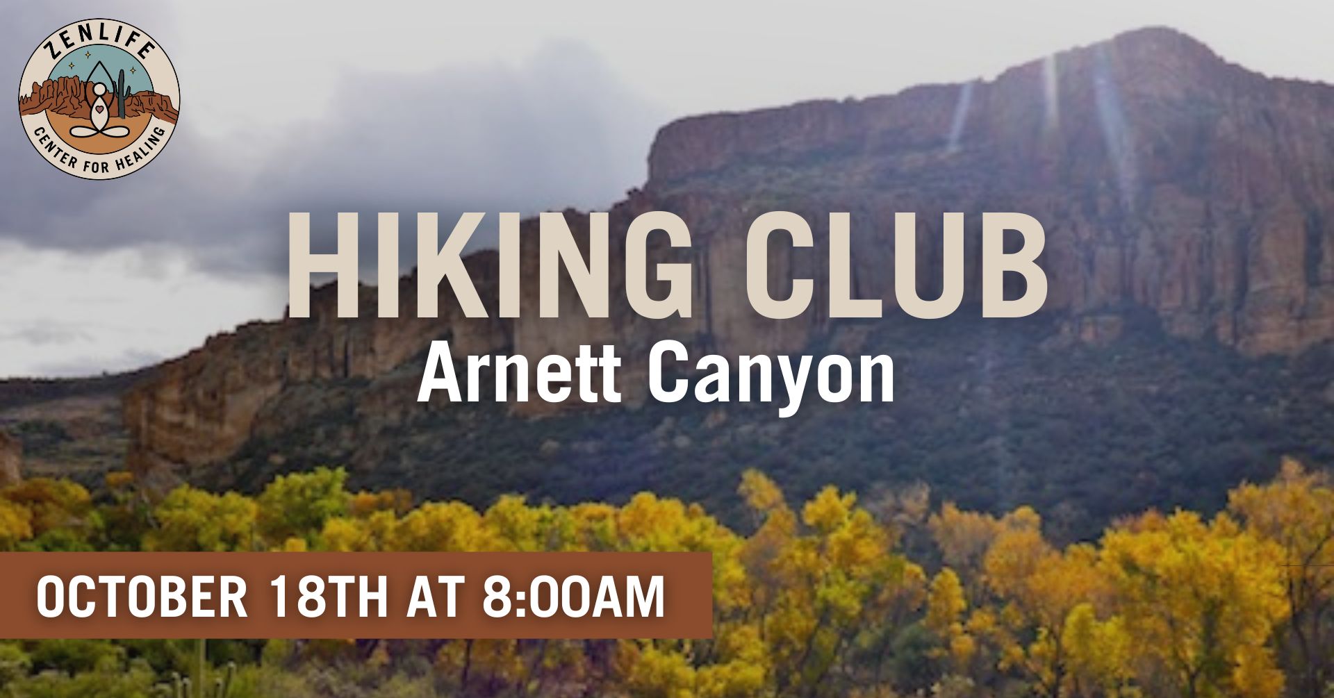 arnett canyon hiking club