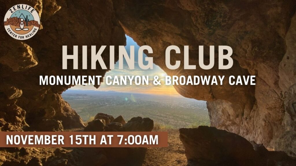 HIKING CLUB monument canyon braodway cave apache junction