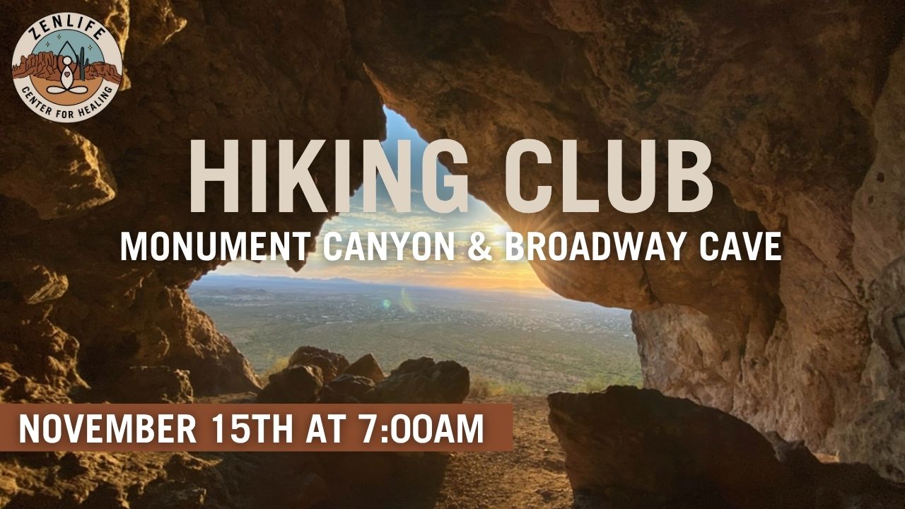 HIKING CLUB monument canyon braodway cave apache junction