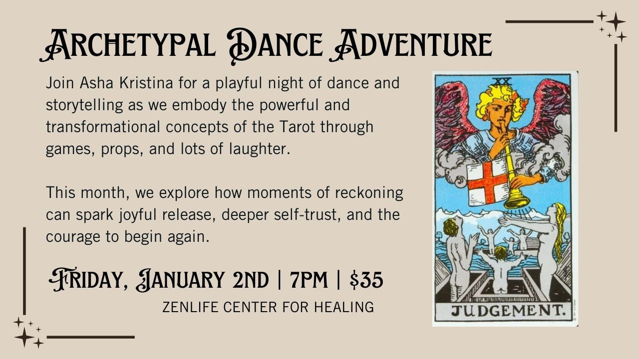 Archetypal Dance judgement tarot 20)