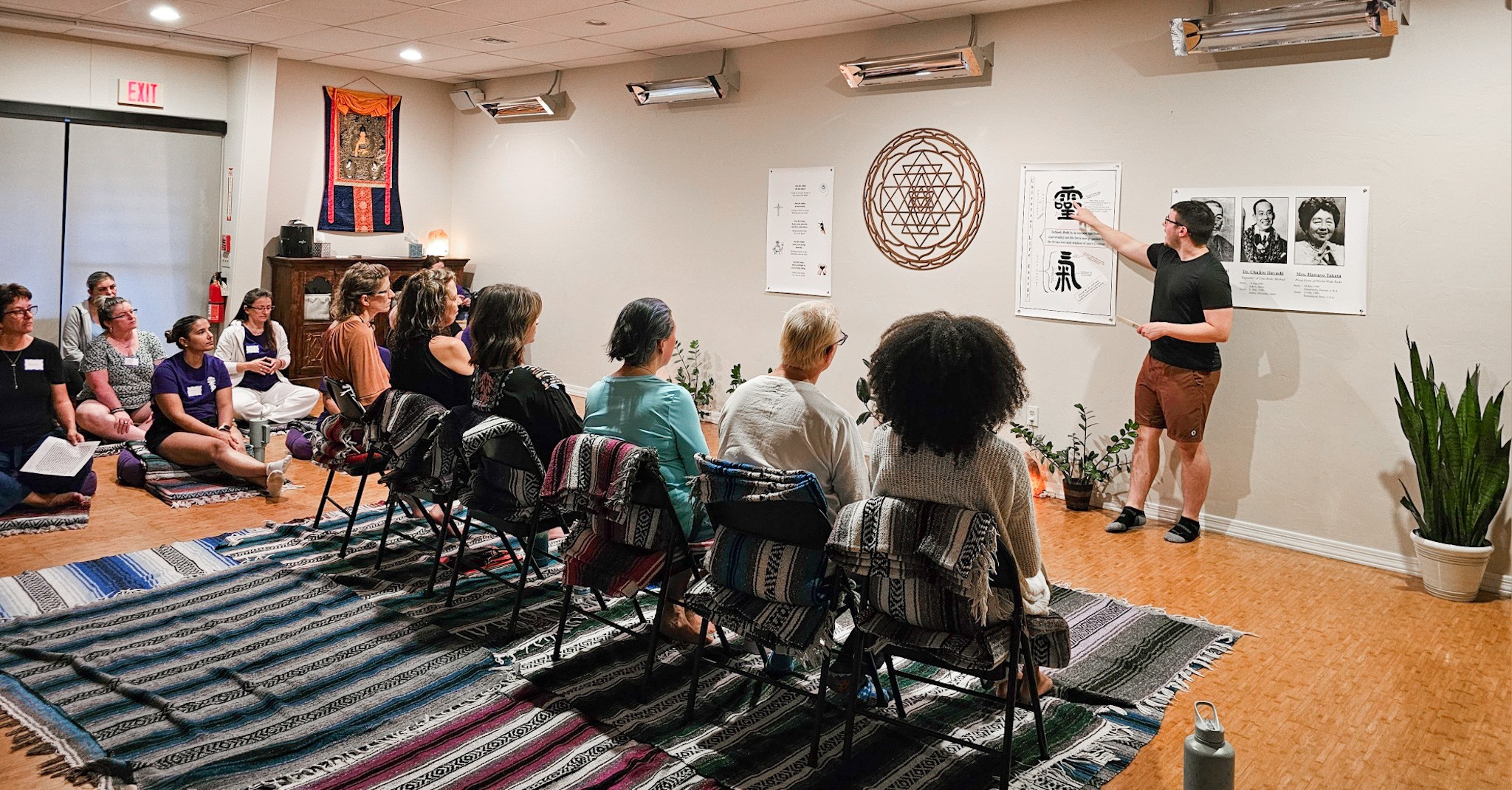 Reiki Attunement training and certification class at ZenLife Center for Healing